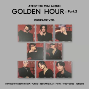 ATEEZ - GOLDEN HOUR : PART 2 (Digipack ver.)