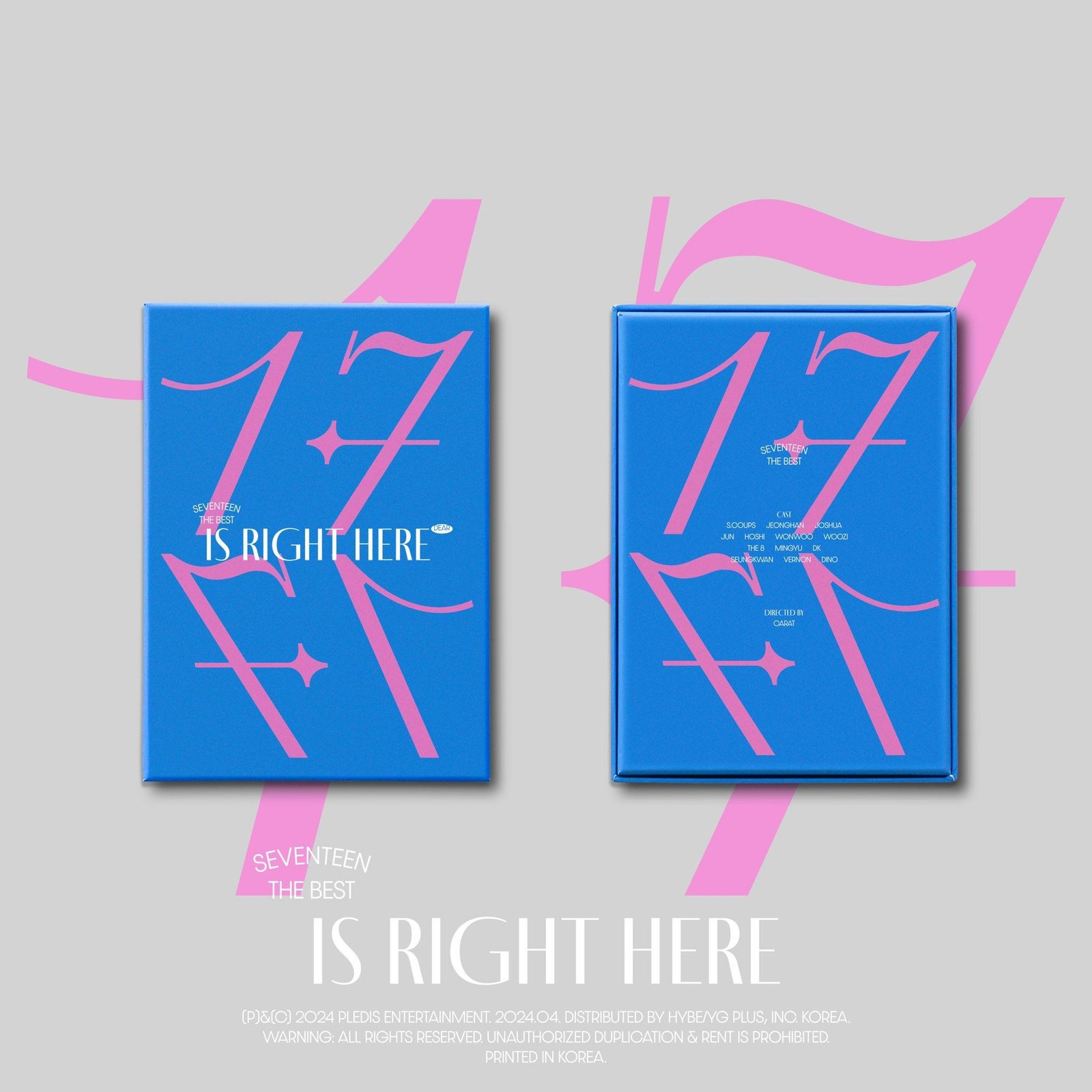 SEVENTEEN - SEVENTEEN BEST ALBUM '17 IS RIGHT HERE' (Dear ver.)