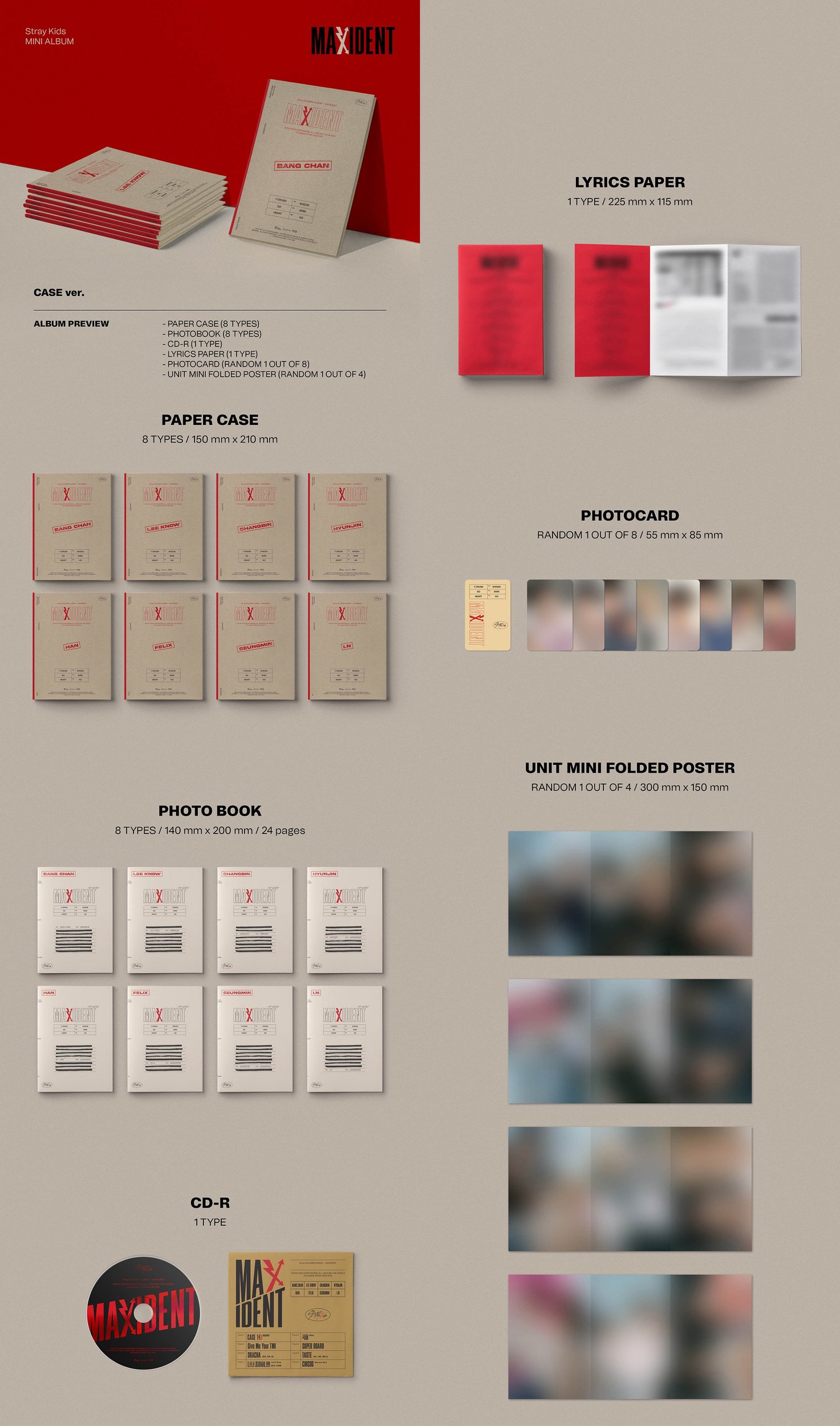 STRAY KIDS - MAXIDENT (Case ver.) – Image 2