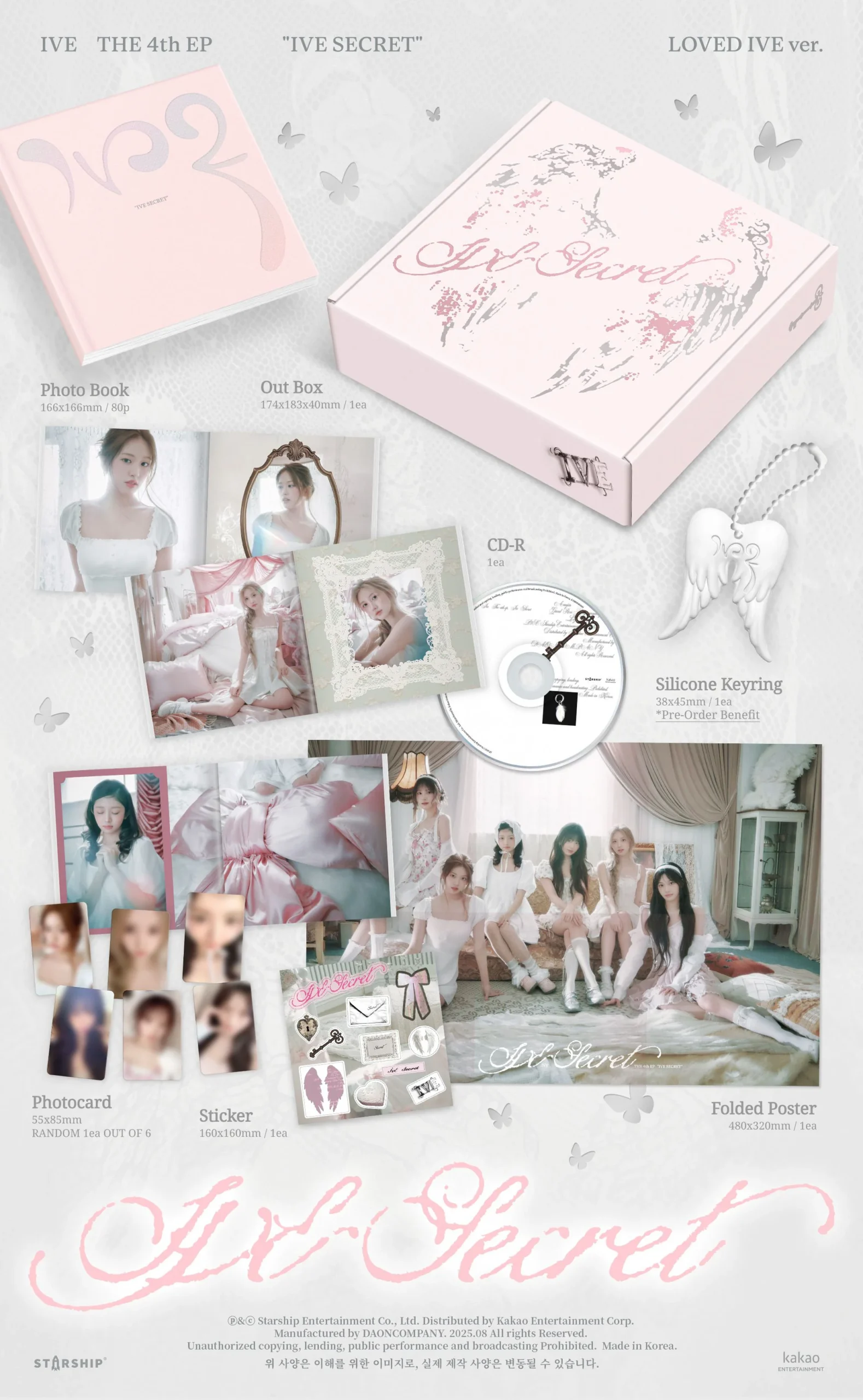 IVE - IVE SECRET (LOVED IVE ver.) (Limited ver.) – Image 2