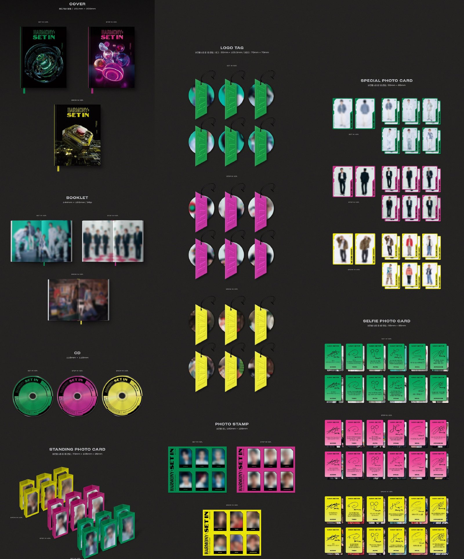 P1HARMONY - HARMONY : SET IN – Image 2