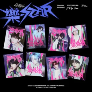 STRAY KIDS - 樂 (ROCK) - STAR (Postcard ver.)