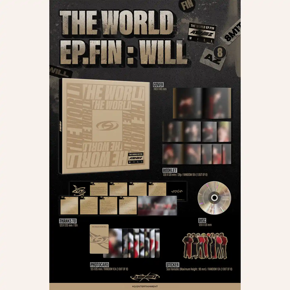 ATEEZ : THE WORLD EP.FIN : WILL (Digipack ver.) – Image 2