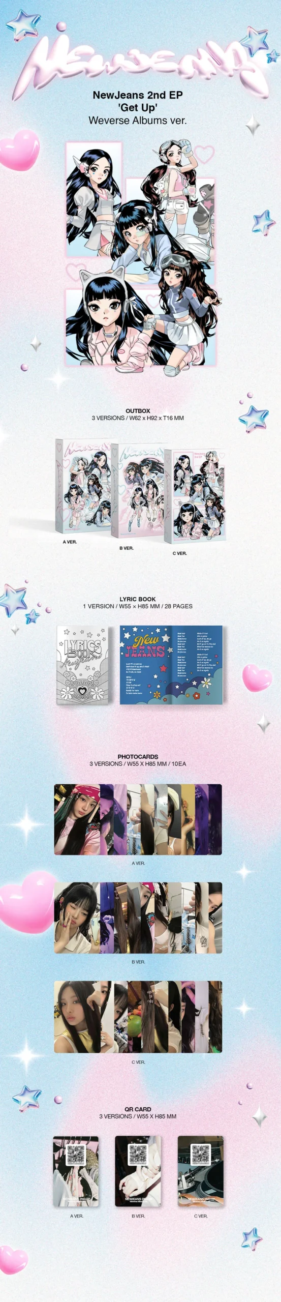 NEWJEANS - GET UP (Weverse album ver.) – Image 2