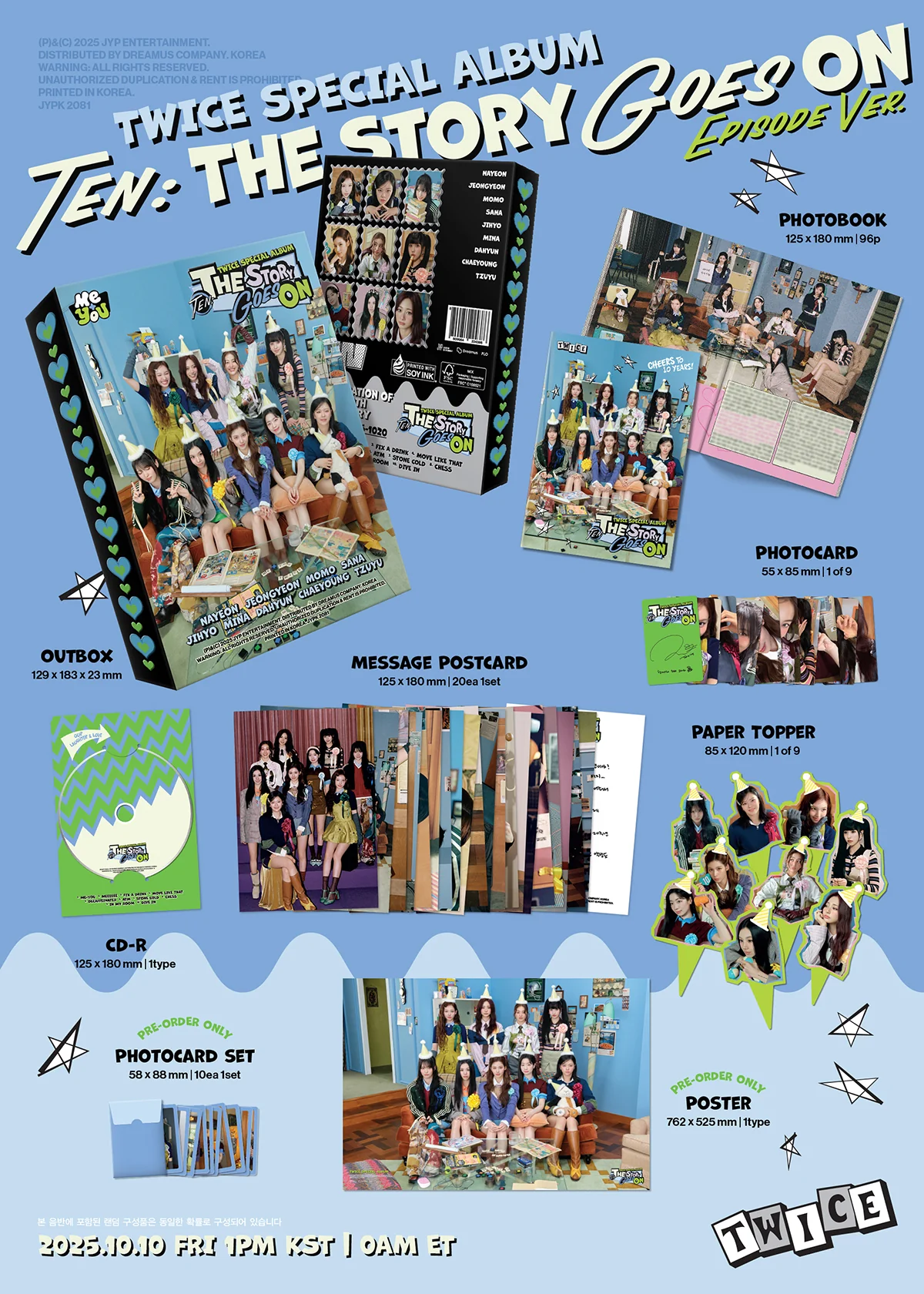 TWICE - TEN : THE STORY GOES ON - SPECIAL ALBUM – Image 2