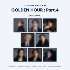 ATEEZ - GOLDEN HOUR : PART 4 (Digipack ver.)