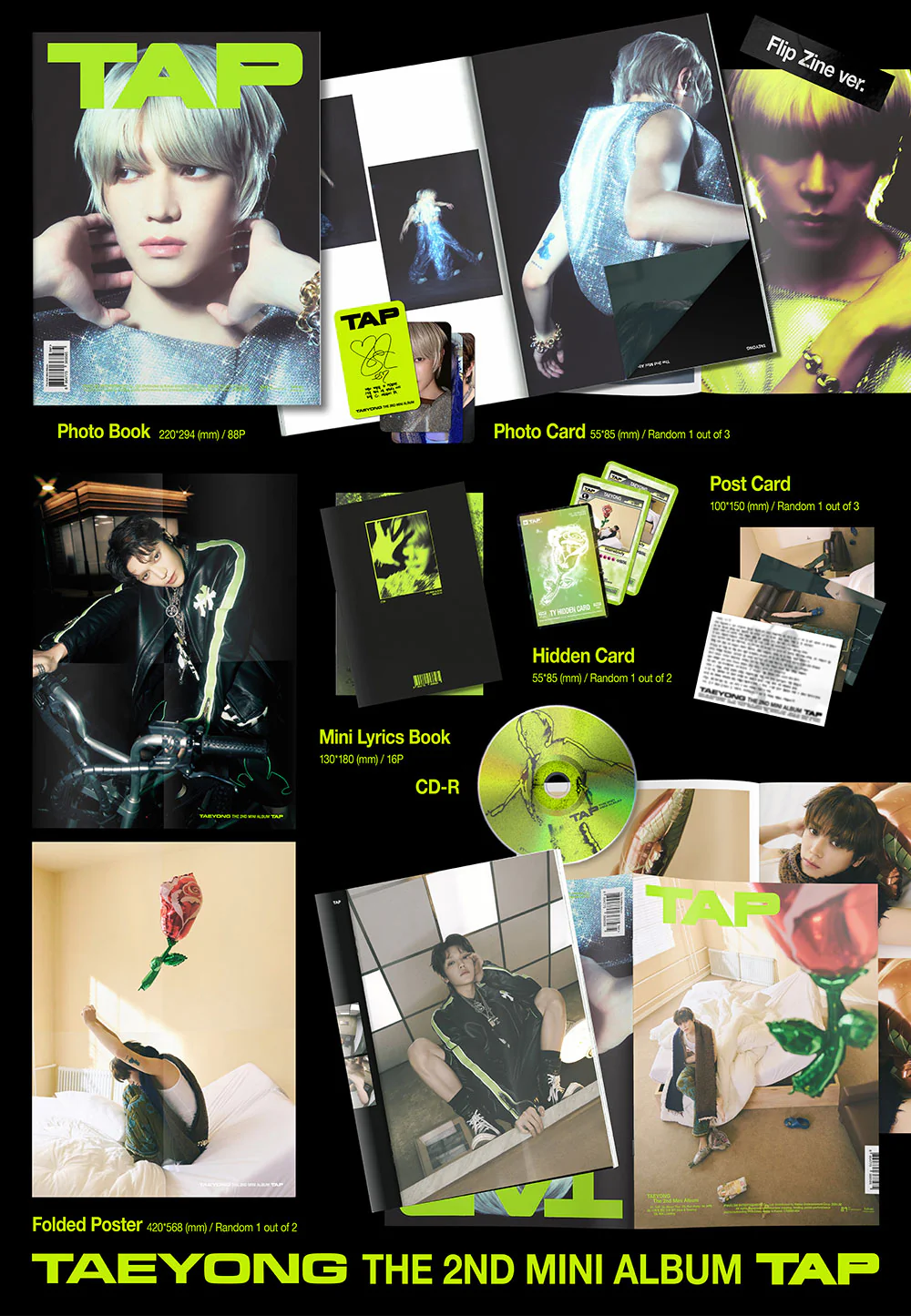 TAEYONG - TAP (Flip Zine ver.) – Image 2