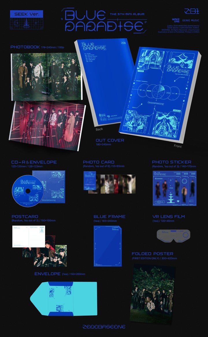 ZEROBASEONE - BLUE PARADISE – Image 3