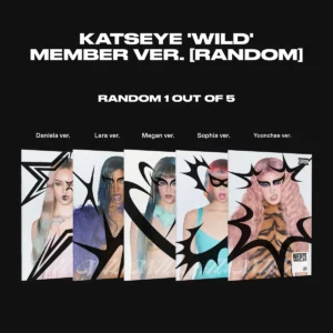[WEVERSE POB] KATSEYE - WILD (Member ver.)