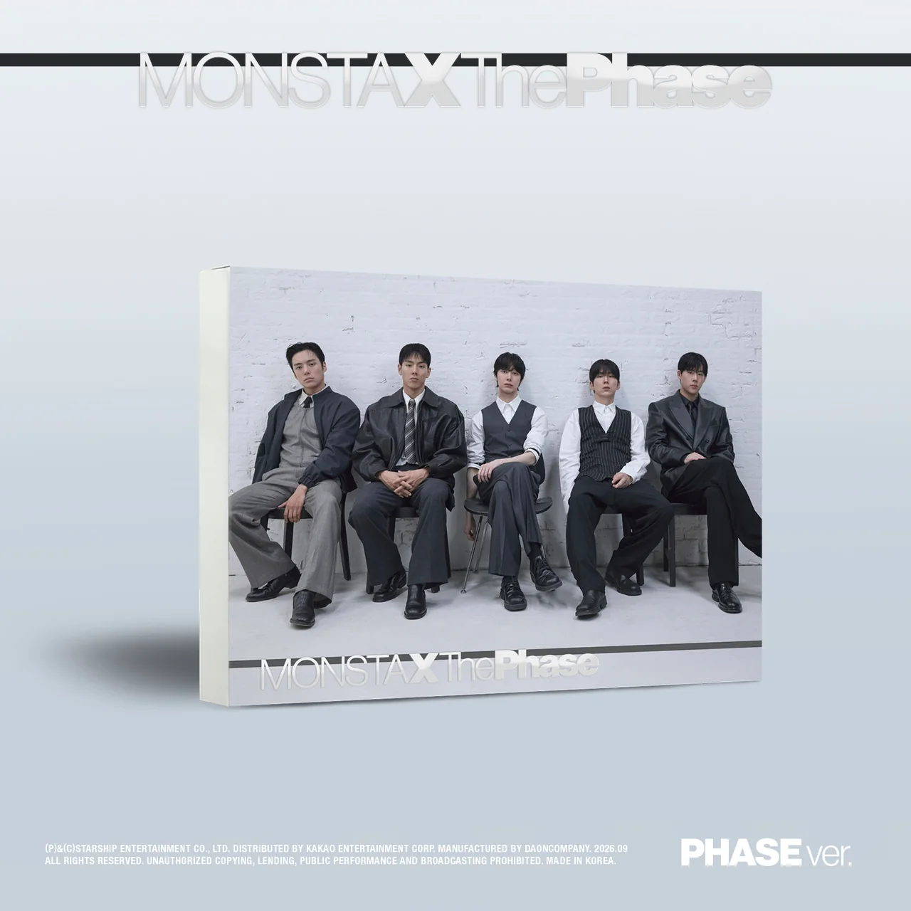 MONSTA X - THE PHASE (PHASE Ver.)